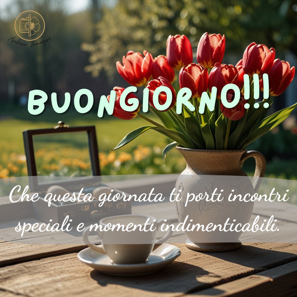 immagini buongiorno con tulipani 39 1