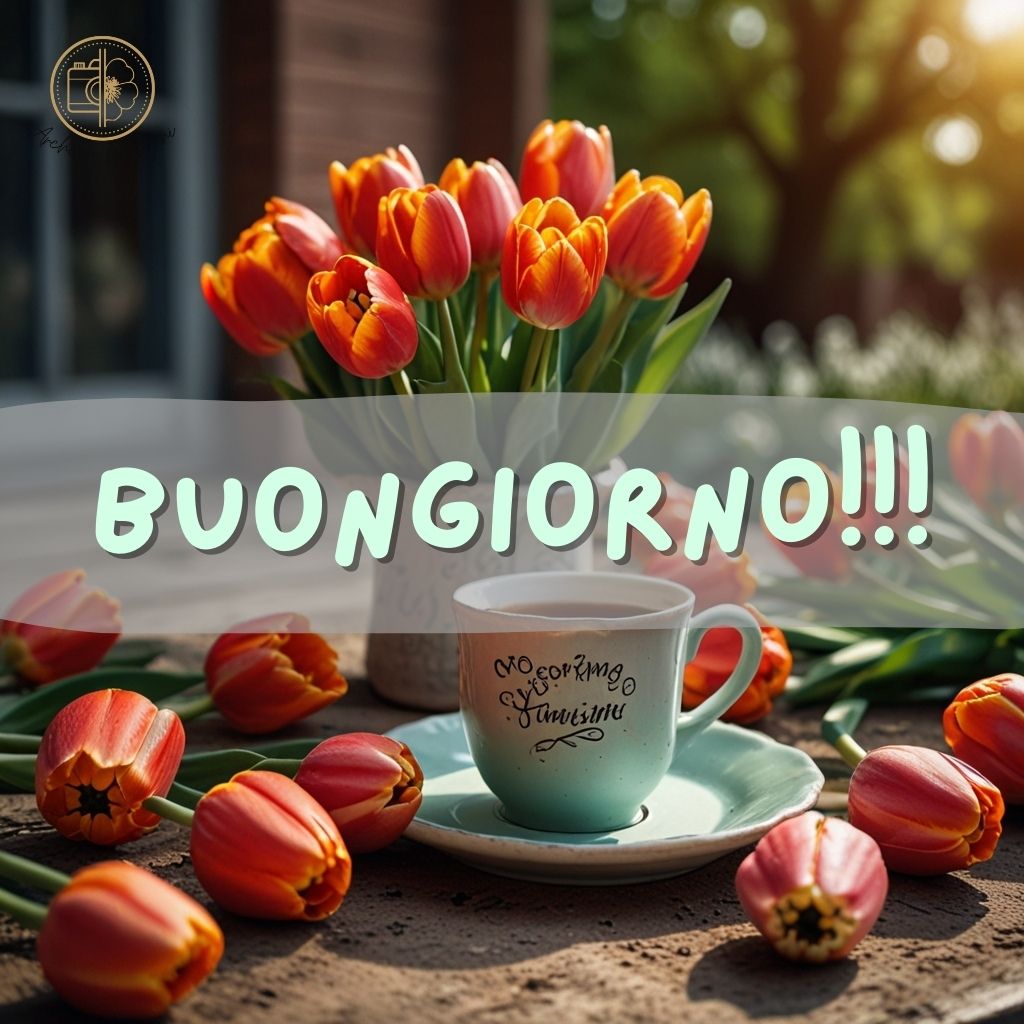 immagini buongiorno con tulipani 41 1