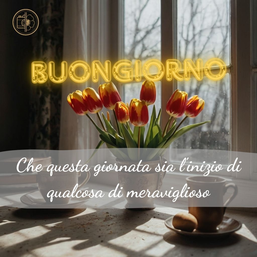 immagini buongiorno con tulipani 46