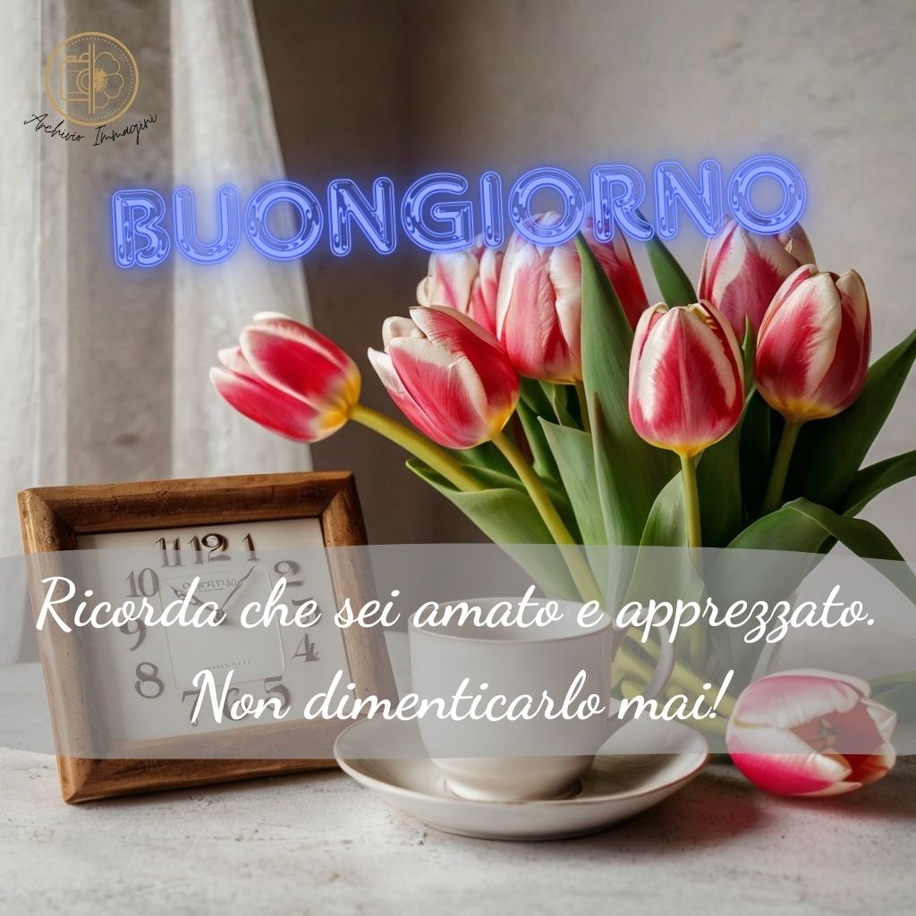 immagini buongiorno con tulipani 48