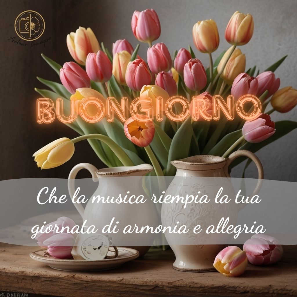 immagini buongiorno con tulipani 49