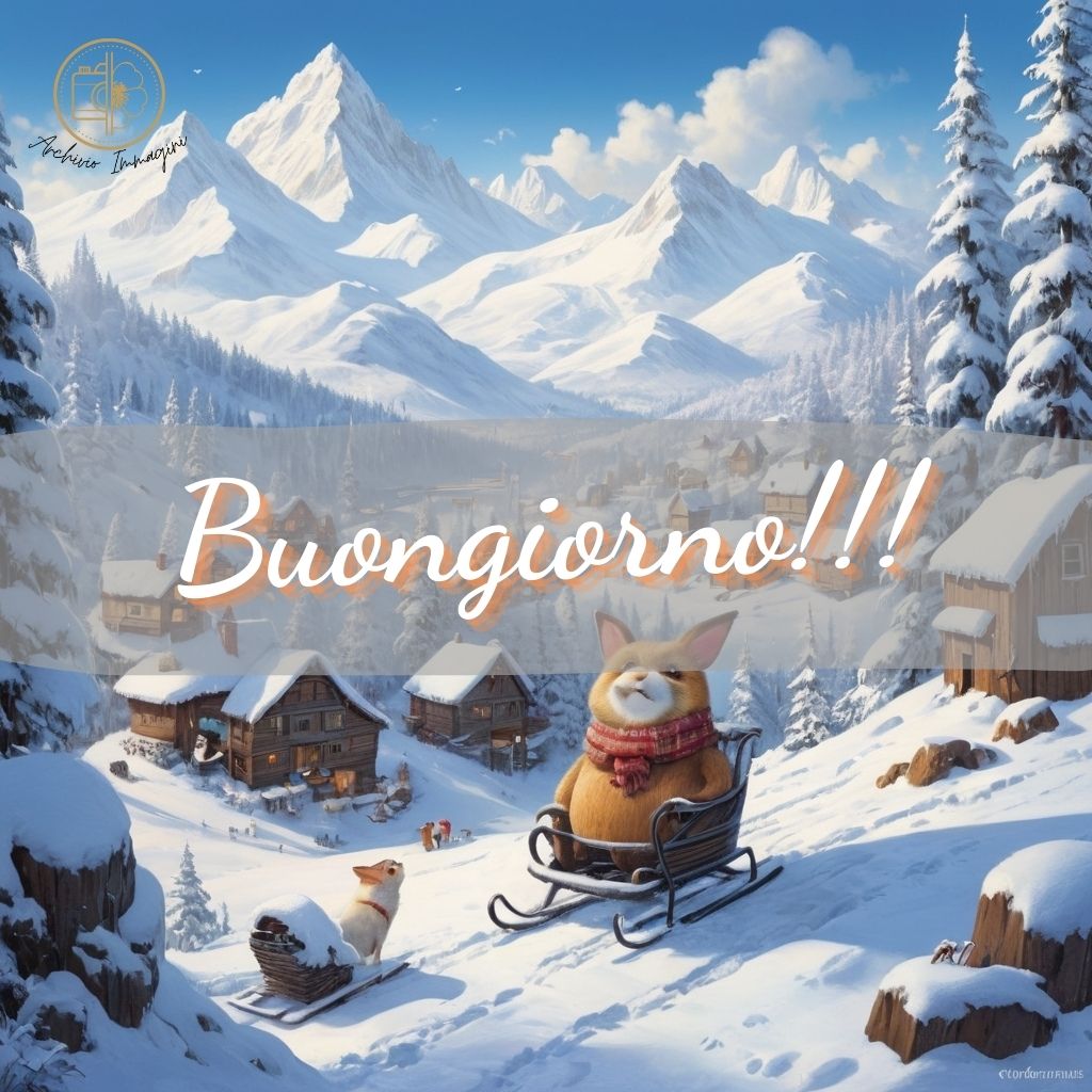 immagini buongiorno invernali 2