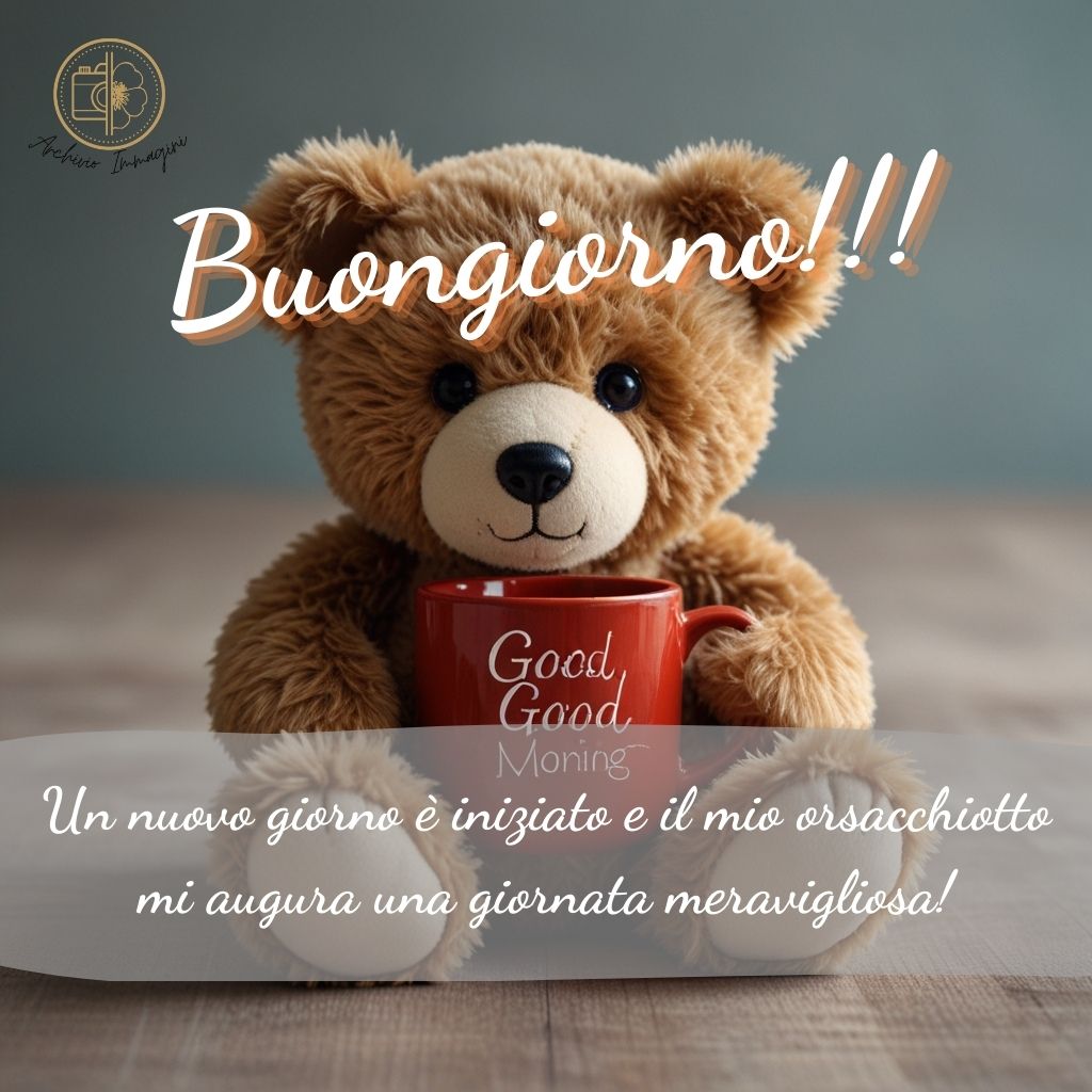 immagini buongiorno orsacchiotto 1 1