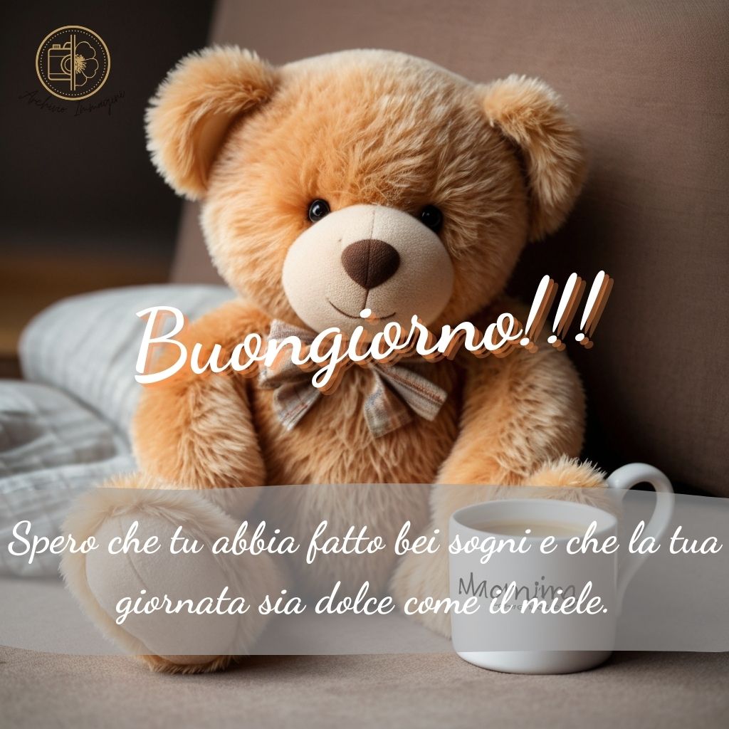 immagini buongiorno orsacchiotto 3 1