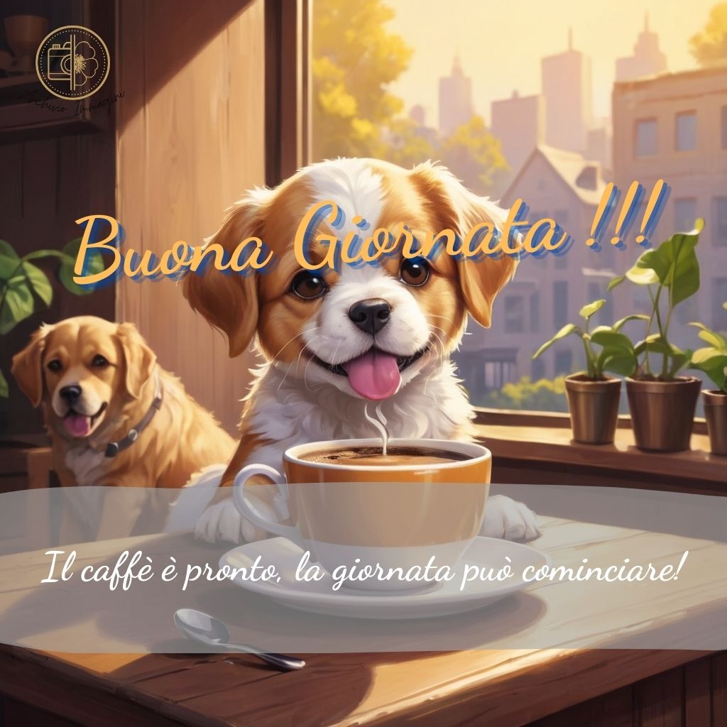 immagini di buongiorno con cani 33