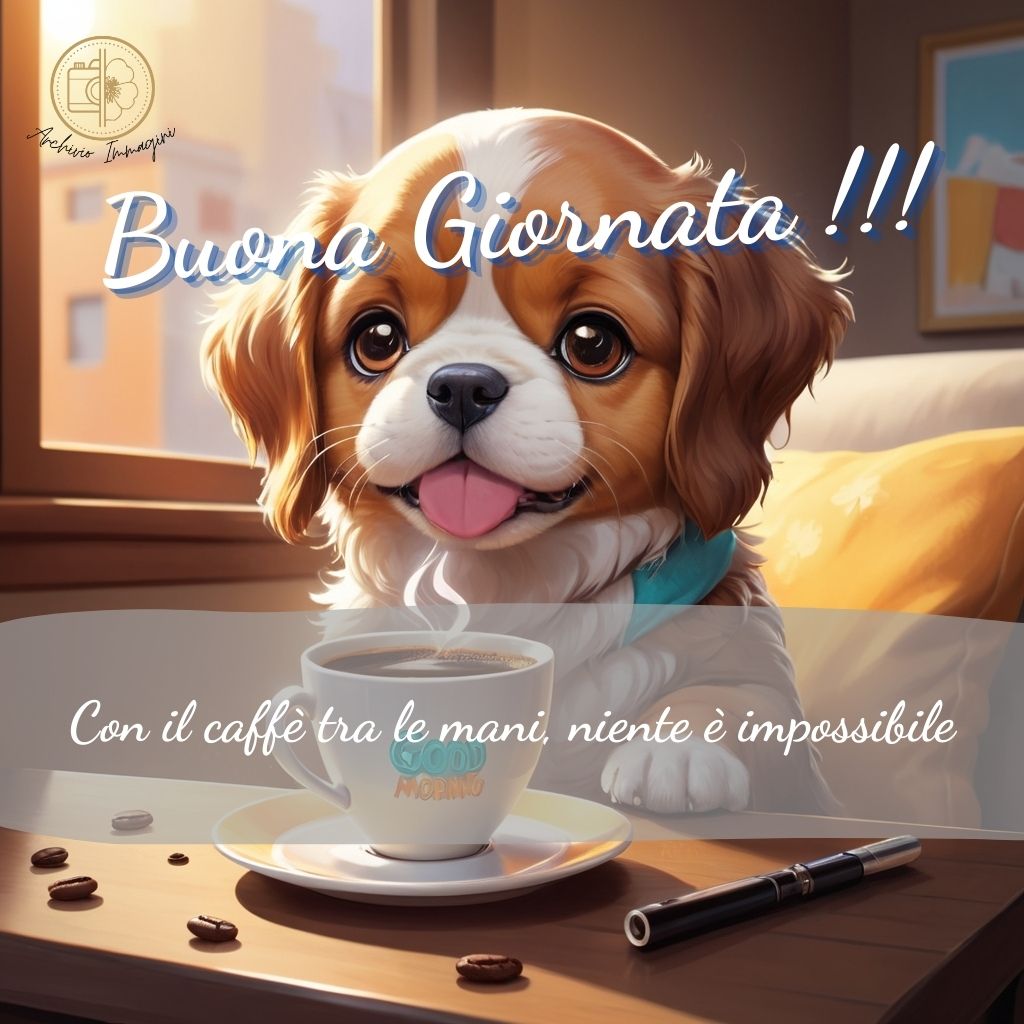 immagini di buongiorno con cani 39