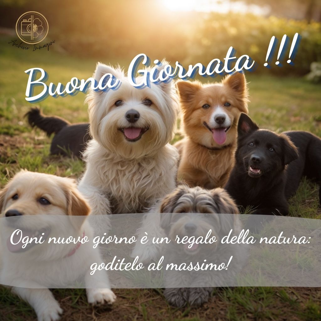 immagini di buongiorno con cani 47