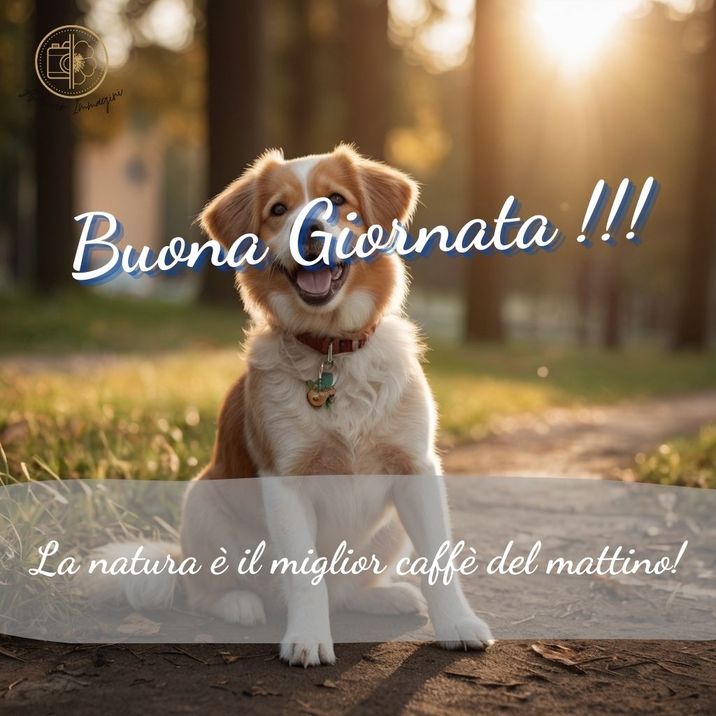 immagini di buongiorno con cani 48