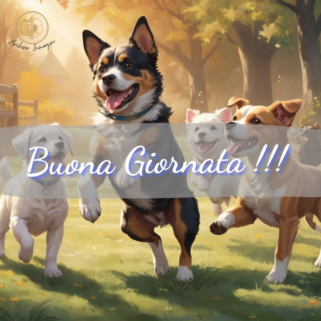 immagini di buongiorno con cani 51