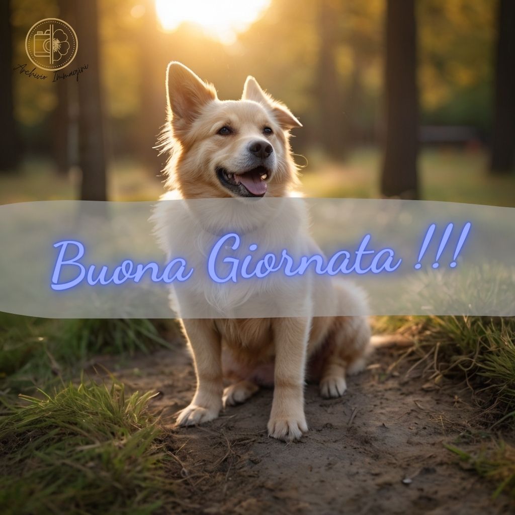 immagini di buongiorno con cani 54