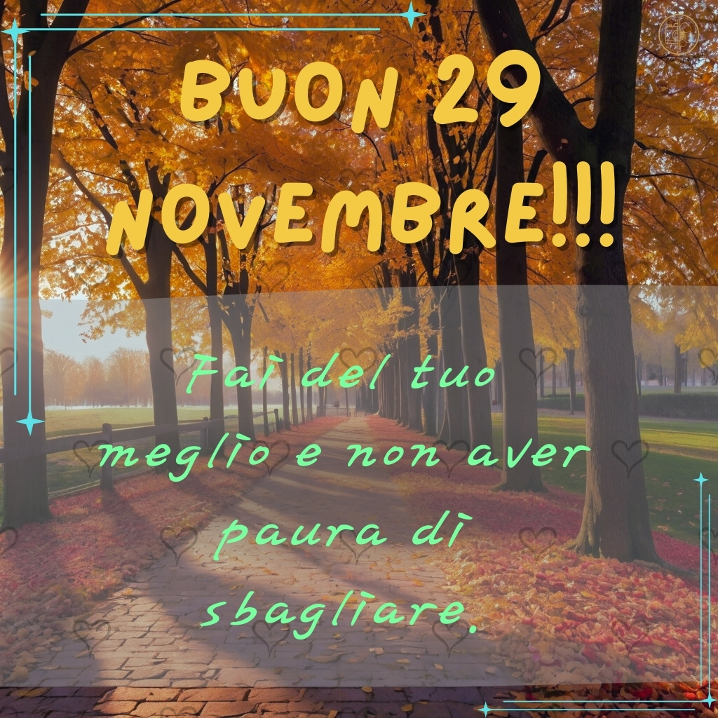 Buon 29 Novembre 7