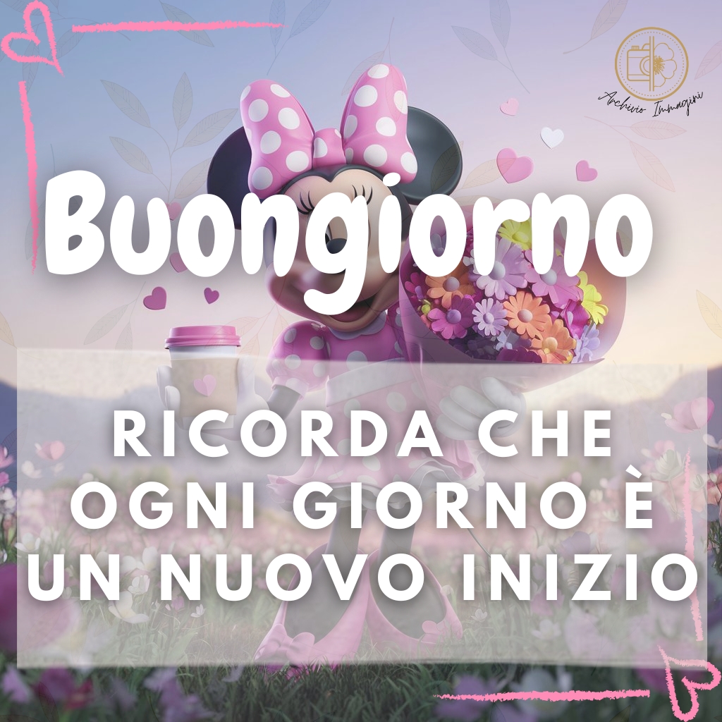 immagini buongiorno Minnie 26